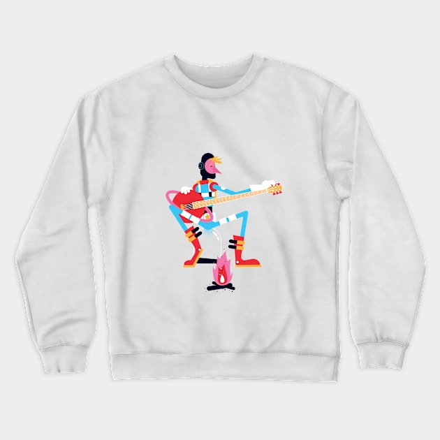 Blues on Saturn Crewneck Sweatshirt by This_n_That